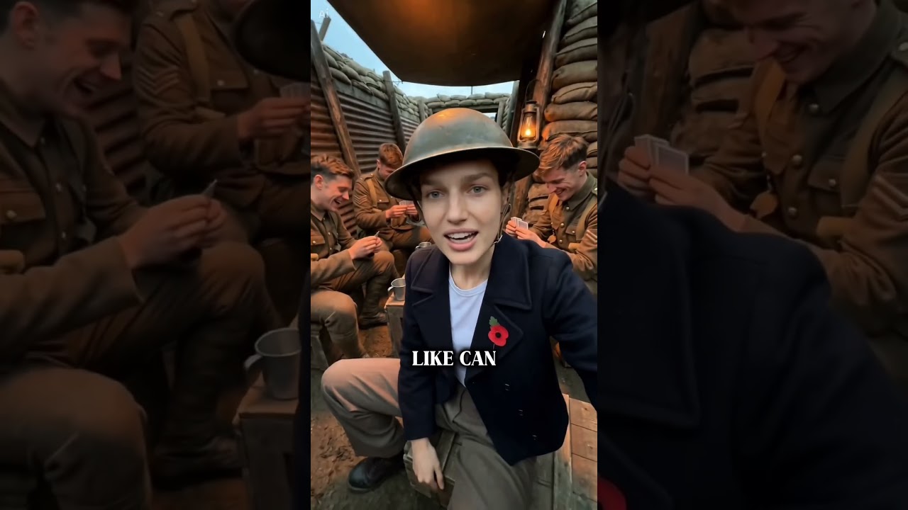 I time travelled to a WW1 trench #history — Transcript