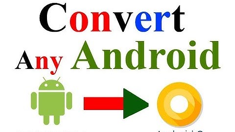 Android OS Update || Convert Your Android To Latest Android V. 8.0 OREO