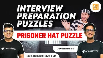 Prisoner Hat Puzzle | Interview Preparation Puzzles | Ravindrababu Ravula | Jay Bansal