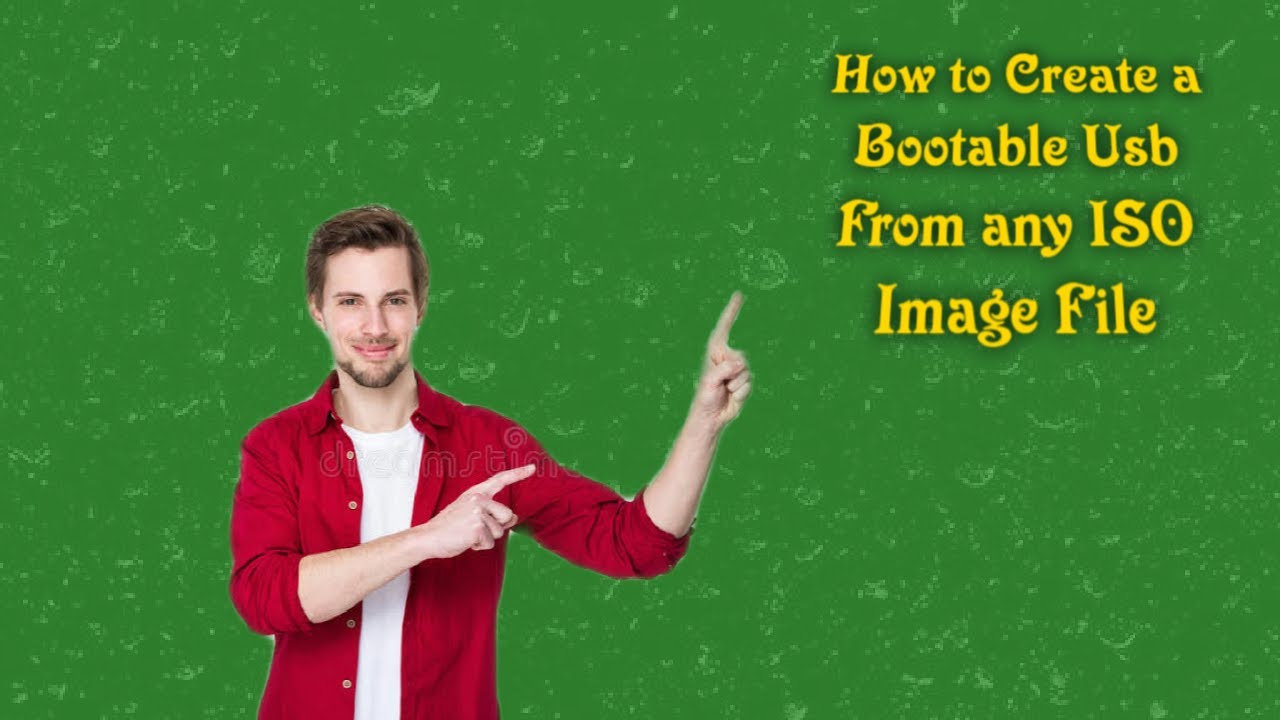 How to create bootable usb from Any ISO image Easy way - YouTube