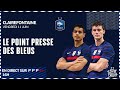 Le replay de la conférence de presse des Bleus depuis Clairefontaine