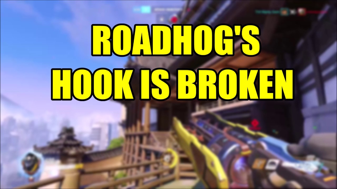 Roadhog's Hook is Broken - Overwatch Montage - Vichabs25
