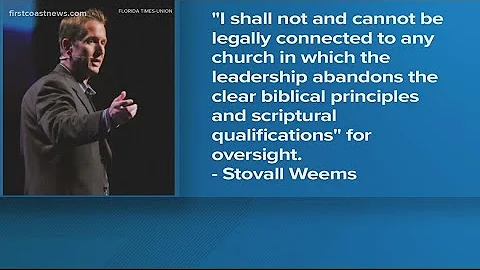 Mega-church founder in Jacksonville resigns