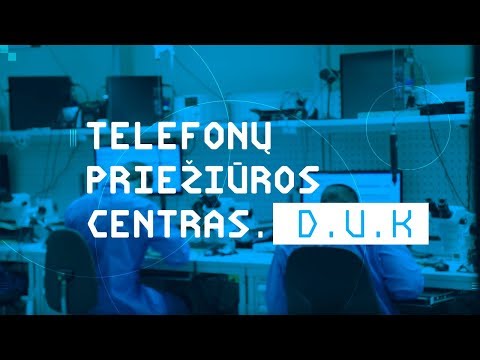 DUK apie telefonų tvarkymą