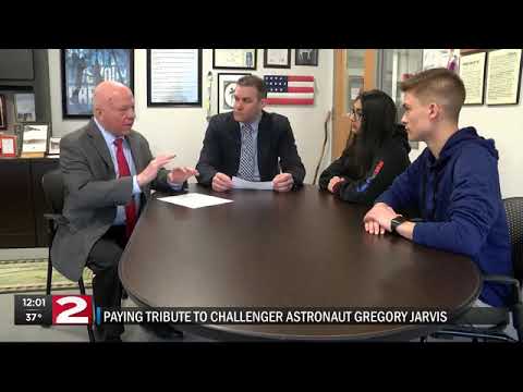 CVA paying tribute to Challenger Astronaut Gregory Jarvis