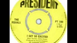 The Equals "I Get So Excited" (Studio) Eddy Grant uk rock baby come back chords