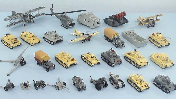 Lego Micro Tanks Tutorial - WIN ALL THESE TANKS! 