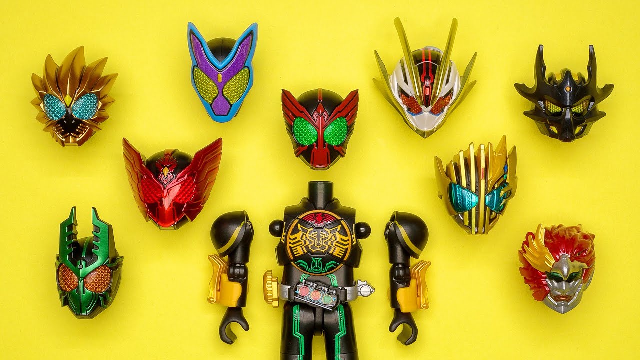 ♪Build: Masked Rider OOO｜Gotchard｜Legend｜Dread｜Gavv｜Ankh｜Satisfying beat building｜Model Kit