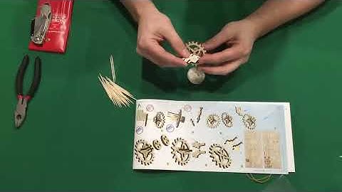 UGears 20-minute Timer Assembly Instructions Video