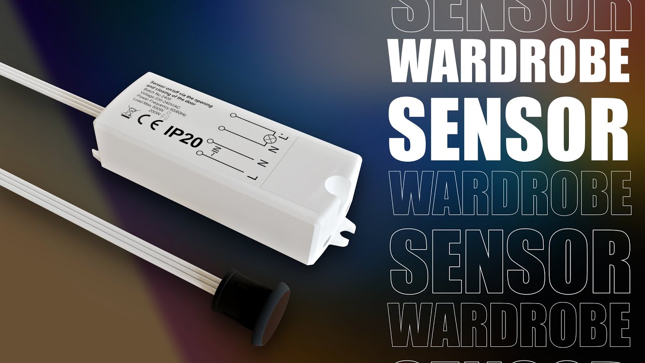 Automatic Door Opening IR Sensor for Cabinets, Wardrobe  Lights ON/OFF (BT01IR)