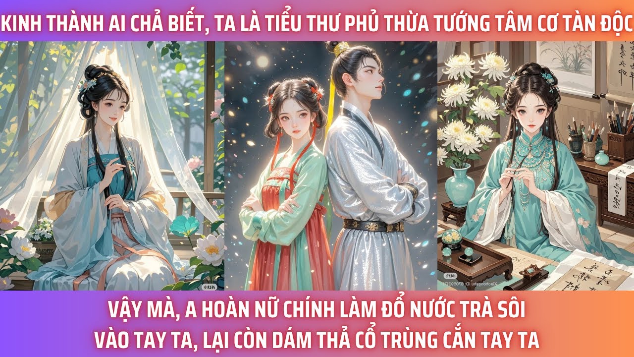 KINH THÀNH AI CHẢ BIẾT, TA LÀ TIỂU THƯ PHỦ THỪA TƯỚNG TÂM CƠ TÀN ĐỘC. VẬY MÀ A HOÀN  NỮ CHÍNH DÁM ĐỔ
