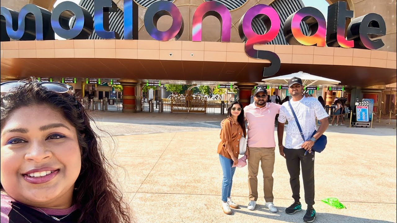 එන්න අපි Dubai Motiongate Park එකට යමු🥰