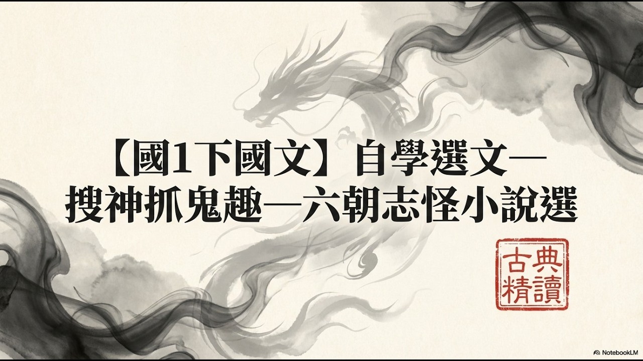 【國1下國文】自學選文一 搜神抓鬼趣—六朝志怪小說選