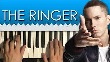 HOW TO PLAY - Eminem - The Ringer (Piano Tutorial Lesson)