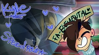 ~ SPEEDPAINT ~ KYLE - OC - Gift,~ By: Elemental FA ~ @ElementalFA
