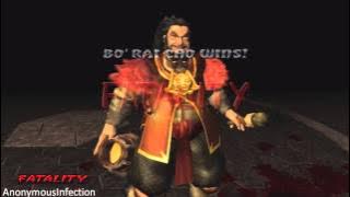 Mortal Kombat: Deception - Bo' Rai Cho's Fatalities