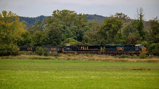 Railfanning warners NY ft CSXT 1875 PLE Heritage 