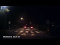 Vehicle runs red light