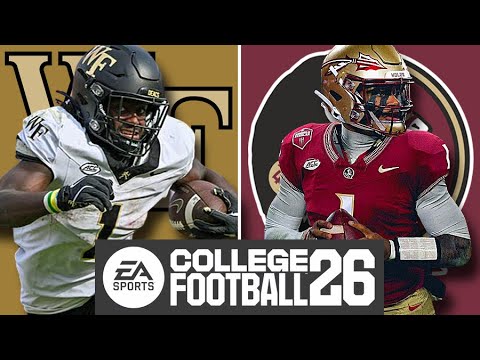 Wake Forest (5-2) at Florida State (4-3) - Week 10 Simulation (EA College Football 26)
