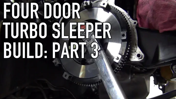 Project Street Sleeper Part 3: Clutch Install & DIY Motor Mount Inserts