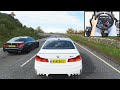 BMW M5 F90 - Forza Horizon 4 Online | Logitech g29 gameplay