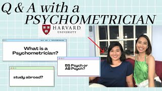 Q AND A with a PSYCHOMETRICIAN