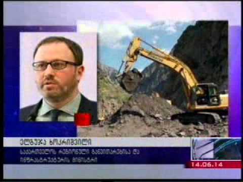 14.06.2014 დარიალში დროებითი გზა გაიხსნა