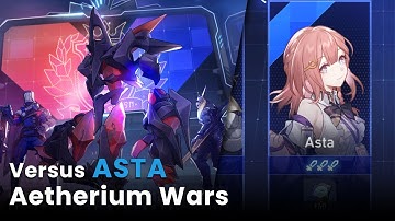 Versus ASTA on Aetherium Wars Hyperlink Match Gameplay - Honkai Star Rail 1.4