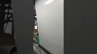 Thermal paper coating machine rod coater