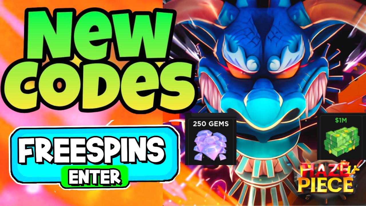 GEAR 5* ALL CODES FOR HAZE PIECE IN OCTOBER 2023 ROBLOX HAZE PIECE CODES 