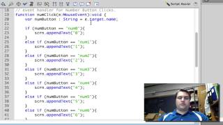 Flash Tutorial 9 - Calculator Part 1 screenshot 2