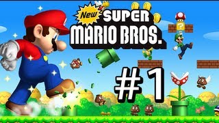 Guía New Super Mario Bros DS # 1 ( Mundo : 1 - Mapa : 1 & 2 )