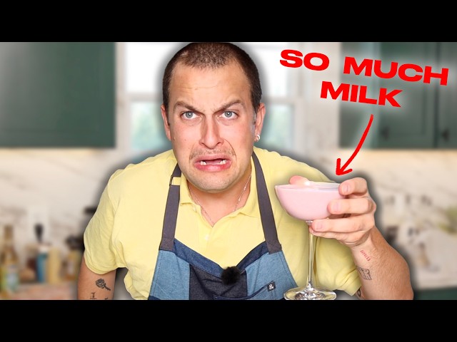 Trying Celebrities' Favorite Cocktails (almost blacked out)