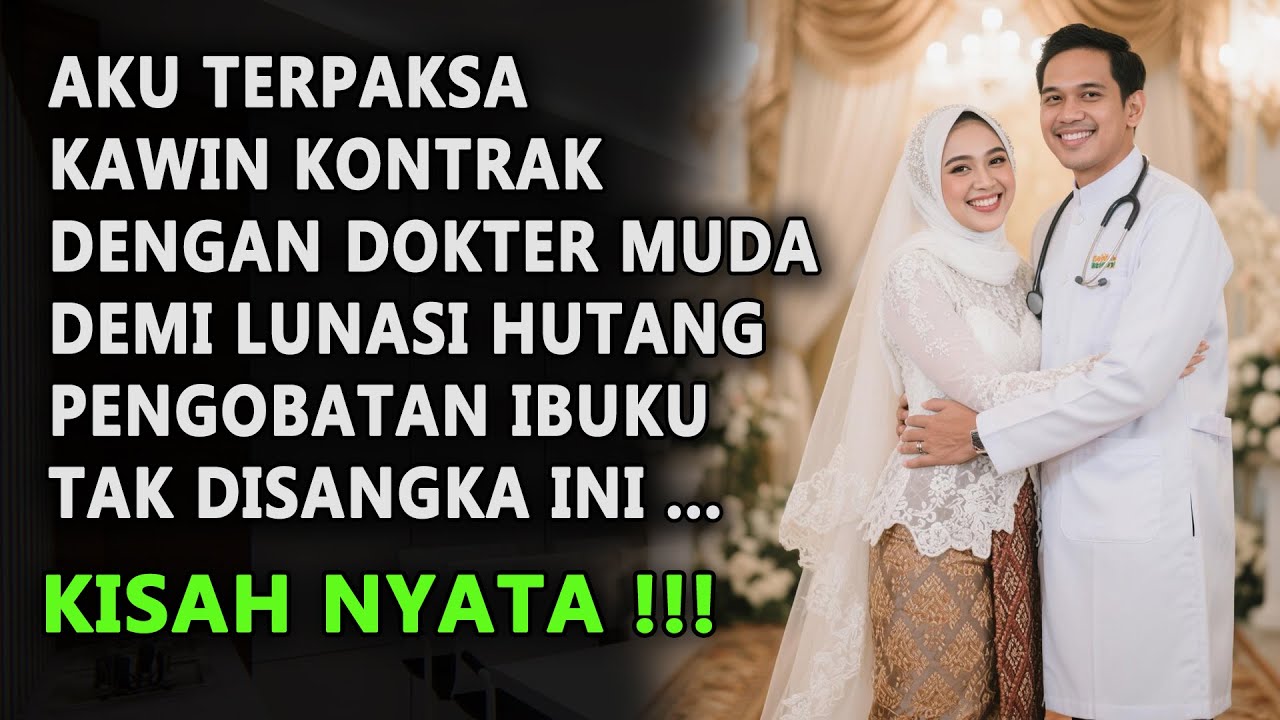 AWALNYA TERPAKSA KAWIN KONTRAK DENGAN DOKTER DEMI LUNASI BIAYA PENGOBATAN , NAMUN SAAT AKAD INI ...