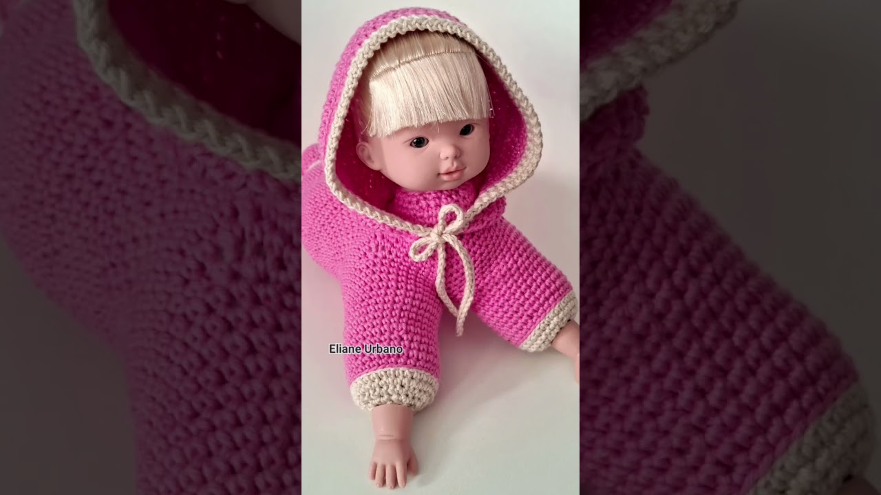 Boneca Eliana e suas Roupas Amigurumi - Tecendo Vidas