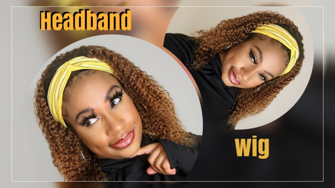 New Curly Headband Wig |  Okkur! | Easy as 1-2-3 | LovelyAngelLady