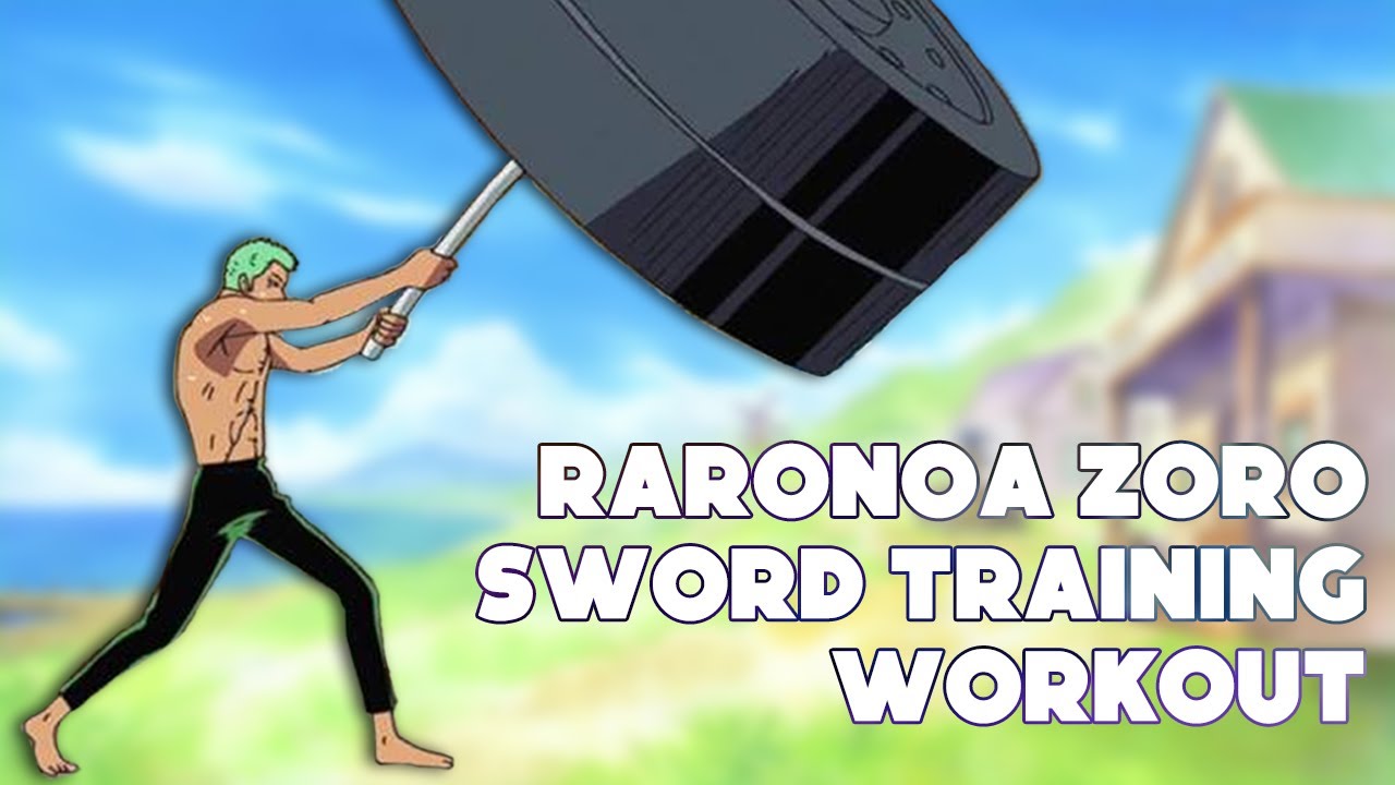 TRYING the ZORO SWORD WORKOUT Is it good? YouTube
