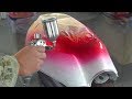 How to custom paint a motorcycle / How to paint candy color / Candy painting