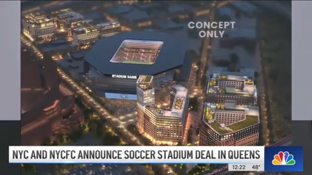 New NYCFC Soccer Stadium to Be Built Next to Citi Field in Queens