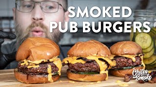 Smoked Pub Burger with BEER CHEESE | Yoder Grill