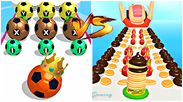 MAX LEVELS A-Z Run vs pancakes run💥🏆: All Levels Gameplay Walkthrough Android, iOS BIG UPDATE