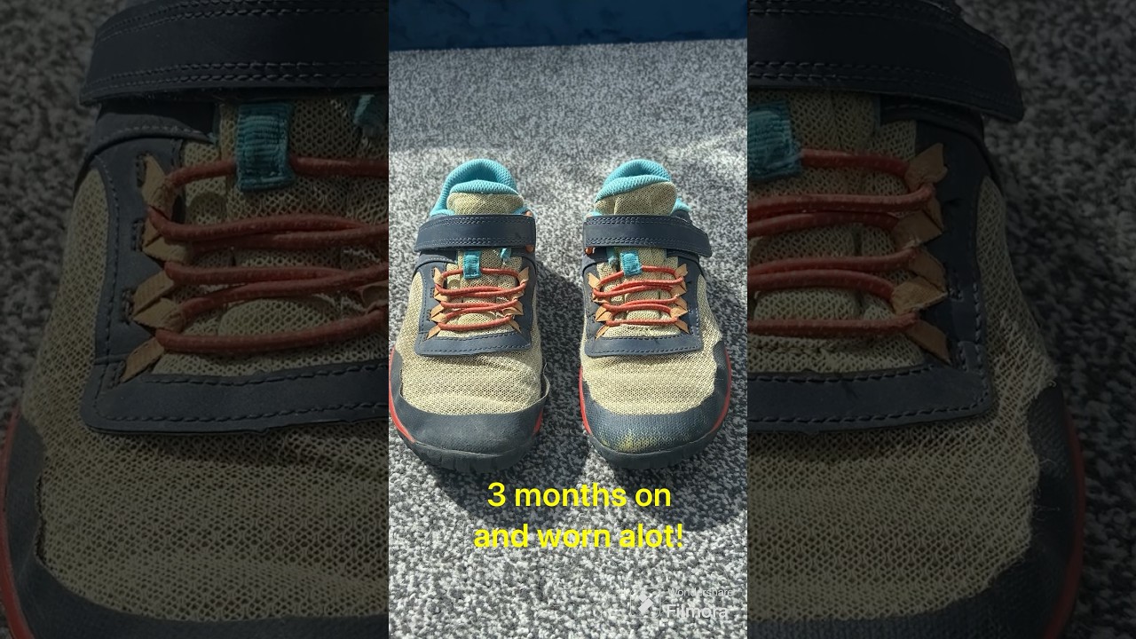 Merrell trail glove 7 junior barefoot after 3 months wear