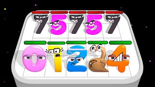 MERGE 'NUMBER LORE' Run 3D - Merge Battles ⭐️ 1234567890 Max Level Part 2 screenshot 4