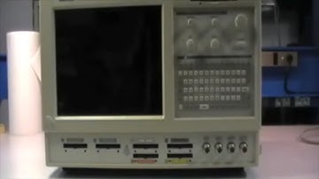 Tektronix TLA 5203B repair (HDD and Software reflash)