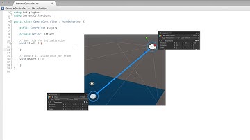 Unity 5   Roll a Ball game   3 of 8׃ Moving the Camera   Unity Official Tutorials [Русские субтитры]