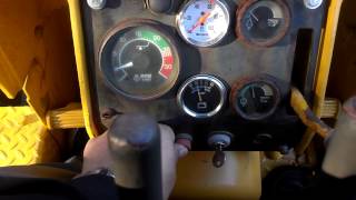 Starting and Driving a John Deere 450C Bulldozer