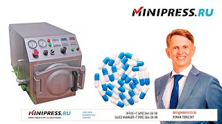Vacuum separator of hard gelatin capsules with powder SC-02 Minipress.ru