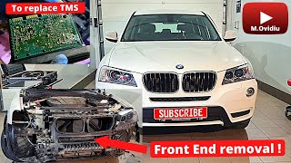 BMW f25 Headlight module Replace and Remove Water