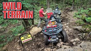 🇨🇦 Crazy ATV Recovery From HATVA Trail 3.9...