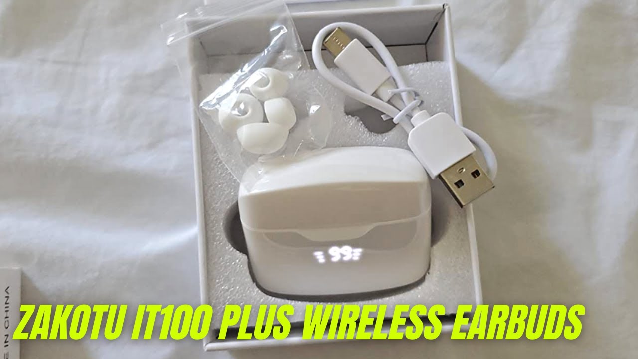 Zakotu IT100 Plus Wireless Earbuds Noise Cancelling with Mic Review
